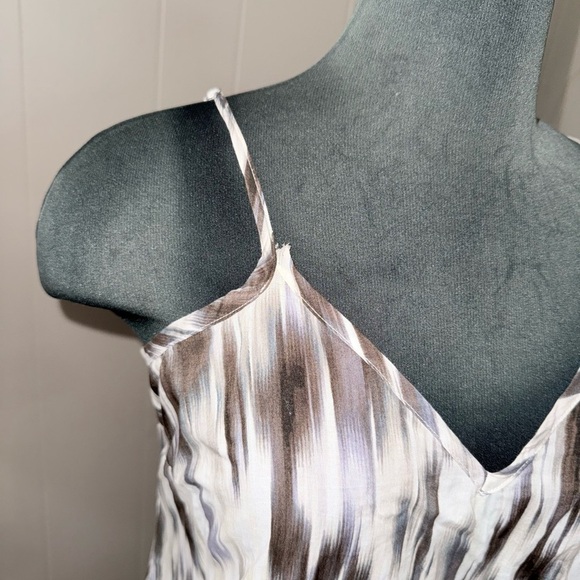 DKNY • V Neck Cotton Maxi Day Dress - Picture 7 of 13